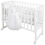 Berceau cododo 3 - en - 1 - roba - safe asleep - equipement 'sternenzauber' inclus - blanc