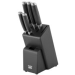 Bloc couteaux 6 pièces graphite Bloc couteaux 6 pièces graphite
