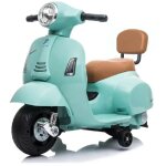 Vespa gts - moto lectrique pour enfant - 6v - 1  3 ans - bleu