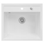 Bergstroem - evier valencia, blanc, 56. 5 x 51 cm, bergstr�m