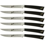 Berkel - elegance set de 6 couteaux  steak en acier noir