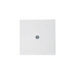 Cache central avec prise t�l�phonique compatible avec diff�rentes s�ries hager ip20 5, 5x5, 5x2cm coloris ...