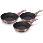 Berlinger haus i - rose ensemble 3 po�les rose induction