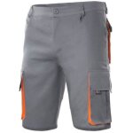 Bermuda multipoches bicolore velilla gris / orange 38 Bermuda multipoches bicolore velilla gris / orange 38