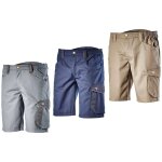 Utility bermuda poly short de travail - s - bleu - diadora