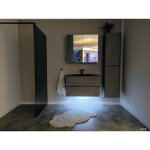 Bernstein - r�glette �clairage led adh�sive pour sous meuble de salle de bain - type d'�clairage (chaud ...