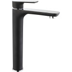 Bernstein ? mitigeur de lavabo noir mat 26, 5cm ? monocommande avec cartouche sedal ? fixation simple ...