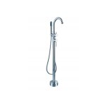 Bernstein ? robinet mitigeur de baignoire sur pied ? laiton finition chrome ? monocommande avec cartouche ...
