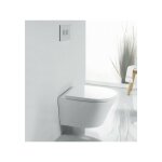 Bernstein - wc suspendu sans bride 1088r - abattant softclose inclus: standard