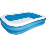 Bestway ? piscine hors - sol gonflable rectangulaire 262x175x51 cm ? deux anneaux pour enfants ? mat�riaux ...
