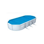 Bestway bâche à bulles ovale 490x350cm pour piscine hydrium 500x360x120cm Bestway bâche à bulles ovale 490x350cm pour piscine hydrium 500x360x120cm