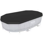 Couverture piscine bestway flowclear 418x230 cm noir Couverture piscine bestway flowclear 418x230 cm noir