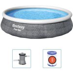 Bestway - ensemble de piscine gonflable fast set avec pompe 396x84 cm