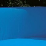 Liner bleu pour piscine m�tal int�rieur 4, 90 x 3, 70 x 1, 32 m