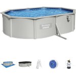 Bestway - piscine acier hors sol ovale hydrium 500 x 360 x 120 cm