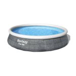 Bestway - piscine d�montable fast set rotin 396x84 cm filtre � cartouche 2. 006 litres / heure
