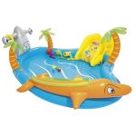 Bestway - piscine gonflable avec jeux 'sea life' + 2 ans - 280x257x87 cm - poids 5 900 kg (art. 53067) ...
