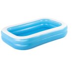 Bestway - piscine gonflable rectangulaire 262x175x51 cm bleu et blanc