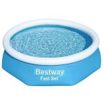 Bestway - piscine gonflable ronde 244x61 cm 57265 Bestway - piscine gonflable ronde 244x61 cm 57265