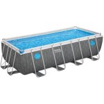Bestway piscine hors sol rectangulaire steel pro max splashview solo pool 488 x 244 x 122 cm bestway