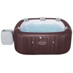 Bestway spa gonflable carr� lay - z - spa maldives smart luxe hydrojet pro avec wifi 5 - 7 personnes