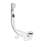 Garniture d'�coulement et de trop - plein � 52mm ? d�bit 0, 92 l / s ? longueur 725mm ? compatible baignoires ...