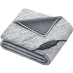 Beurer - couverture chauffante 2 places 180 x 130cm 110w hd75nordicgrey