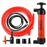 Bf - pompe à siphon pour transvasement ou gonflage d'huile, essence, diesel, matelas, vélo - rouge Bf - pompe à siphon pour transvasement ou gonflage d'huile, essence, diesel, matelas, vélo - rouge