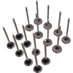 Bfo - 16x soupape d'echappement for renault clio laguna scenic megane 1. 4 1. 6 16v