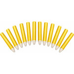 Marqueurs gras craie grasse blanche 12 pieces