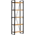 Biblioth�que � 5 niveaux 60x30x180 cm bois de manguier solide vidaxl
