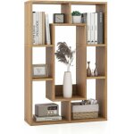 Costway biblioth�que, �tag�re � 7 compartiments ouvertes, biblioth�que de cloison, meuble de rangement ...