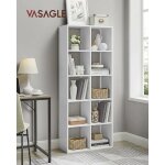Bibliothque, tagre de rangement 10 compartiments, meuble, cube, pour salon, bureau, chambre, sparateur ...