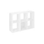 Sans marque - bibliothque maxicube 6 cases blanches - maxiburo