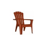 Bica fauteuil adirondack r�sine inject�e terracota, 1 personnes