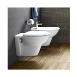 Vitra - bidet suspendu en c�ramique blanc brillant normus