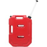 Bidon d'essence 2. 6 gallons ou 10l suv r�servoir d'essence de rechange voiture rouge moto atv utv stockage ...
