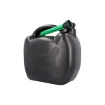 Bidon  essence pour carburant de toutes sortes, avec homologation un et bec verseur en plastique noir ...