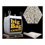 Big bag express - pack gravier marbre rose espagnol + gotextile = 1 big bag de gravier  8 / 16 mm (? ...
