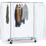 Big grande housse de protection pour portant � v�tements, 152x180x50 cm, plastique waterproof transparent, ...