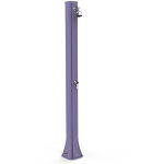 Big happy douche solaire en polythylne hd avec mitigeur, violet (hh300 / 4005) - arkema design