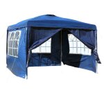 Bigb - barnum - tonnelle 3x3m avec panneaux amovibles - bleu