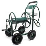Bigb - chariot d�vidoir pour tuyau d'arrosage jardin enrouleur mobile
