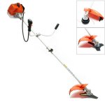 Bigb - d�broussailleuse thermique 2 en 1 - d�broussailleuse, tondeuse � gazon