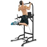 Bigzzia - pullup barre de traction ajustable musculation dips station - power tower barre de traction ...