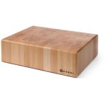 Billot de boucher en bois de h�tre, hauteur 150 mm - hendi 505632