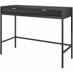 Bim furniture - coiffeuse nova sands t104 console 104 cm noir mat