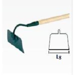 Binette nanterre - 16 cm - manche bois certifi� pefc 100% - leborgne