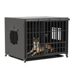 Bingo paw - cage pour chien grande taille cages de transport chien  roulette avec 3 portes xxl 117 x ...
