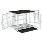 Bingo paw - cage chien interieur grande taille caisse pour grand chien maison meuble cages chiens en ...